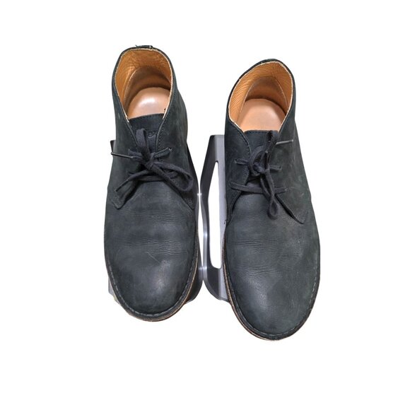 Astorflex Men's Black Desert Chealse Boots Lace-Up Leather Made in Italy Size 44 - Picture 1 of 9